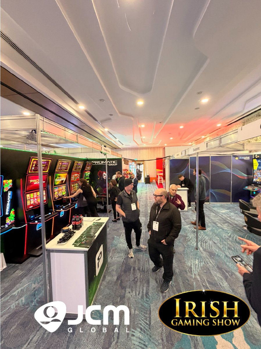 IrishGamingShow's tweet photo. That is a WRAP on the 45th Irish Gaming Show. Our largest show ever, and a huge success for all that took part, Thank you! ✅

Stay tuned for recaps on the conference, SENSE and the new Irish Gaming Forum! ⚠️

Social Sponsor- @JCM Global 

#IrishGamingShow #IGS26 #JCMGlobal https://t.co/HNN8c4b3eR