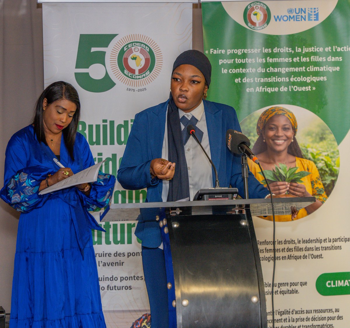 unwomenafrica's tweet image. 🌍 Climate justice requires Rights. Justice. Action.
✨Yesterday in Dakar, @UN_Women and @ecowas_cedeao convened a high-level dialogue bringing together governments and civil society in a powerful moment to advance women’s empowerment and climate action #IWD2026. #ClimateJustice