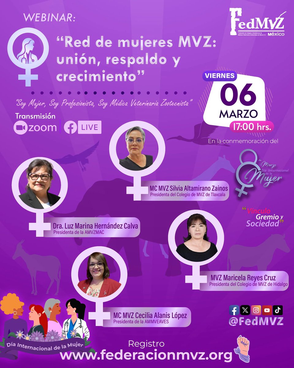 FedMVZ | Federación de Médicos Veterinarios 🇲🇽 tweet media