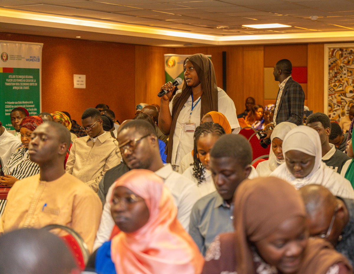 unwomenafrica's tweet image. 🌍 Climate justice requires Rights. Justice. Action.
✨Yesterday in Dakar, @UN_Women and @ecowas_cedeao convened a high-level dialogue bringing together governments and civil society in a powerful moment to advance women’s empowerment and climate action #IWD2026. #ClimateJustice