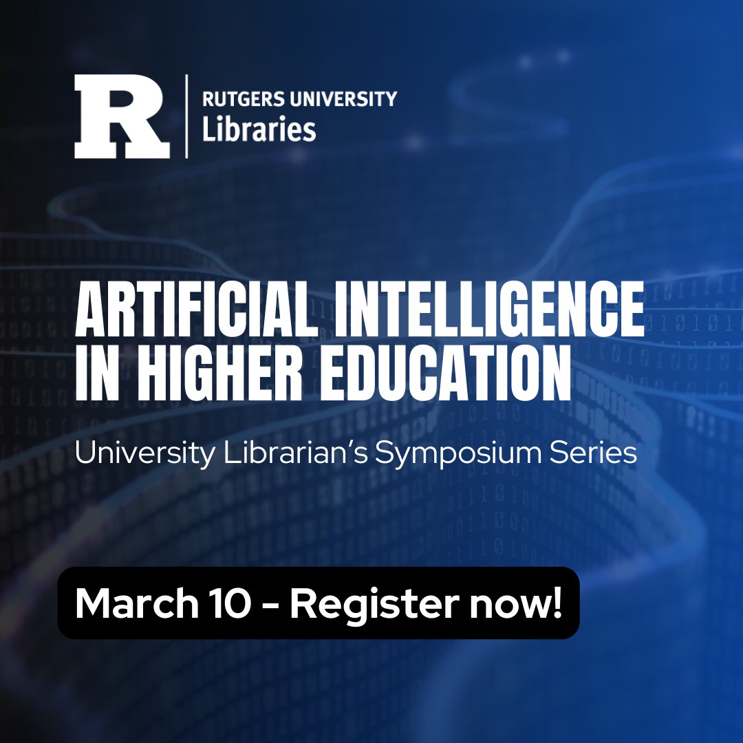 Rutgers University Libraries tweet media