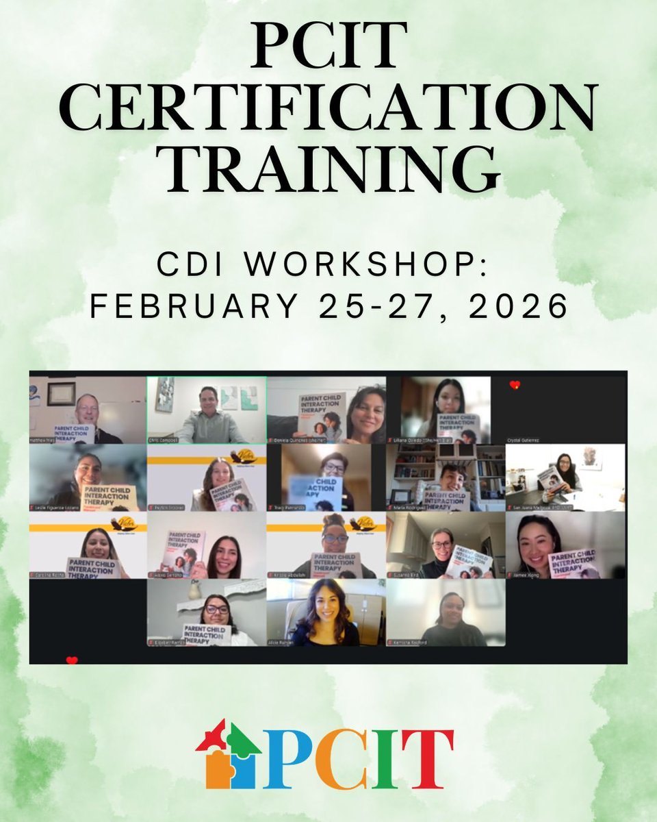 PCIT - Parent Child Interaction Therapy tweet media