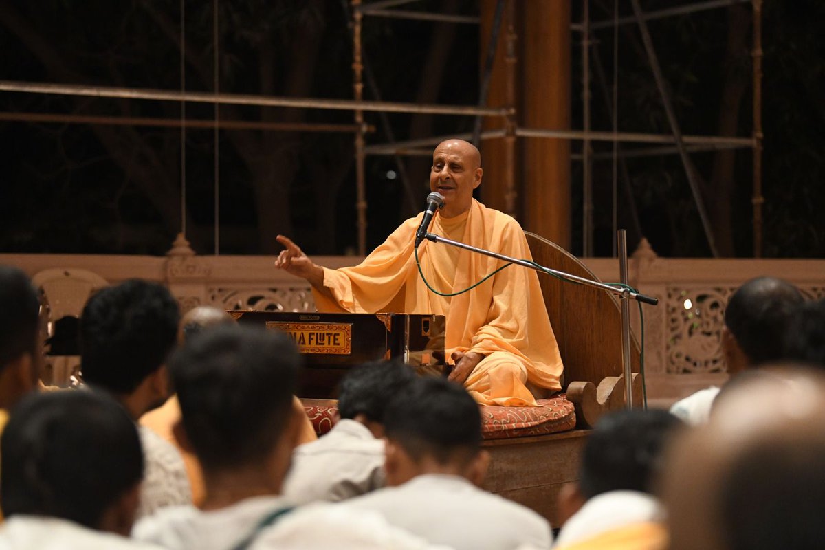 Radhanath Swami tweet media