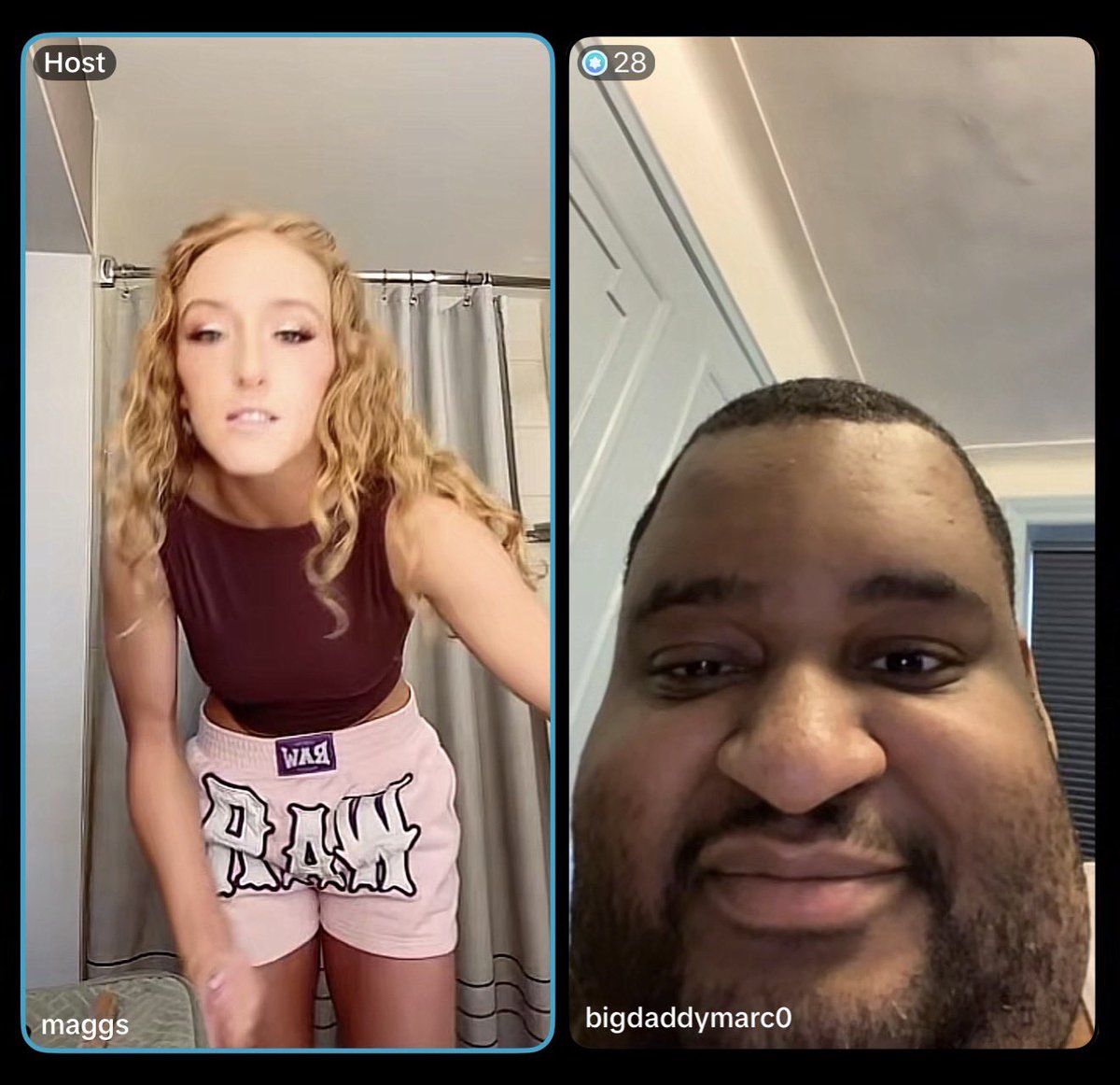 PWCentel's tweet photo. Big Daddy Marc (@BigDaddyMarc40) and Maggie Lee (@justmaggielee) CONFIRM dating rumors.

Congratulations to the happy couple!

(via TikTok Live) https://t.co/qMEV4Mj8Vh