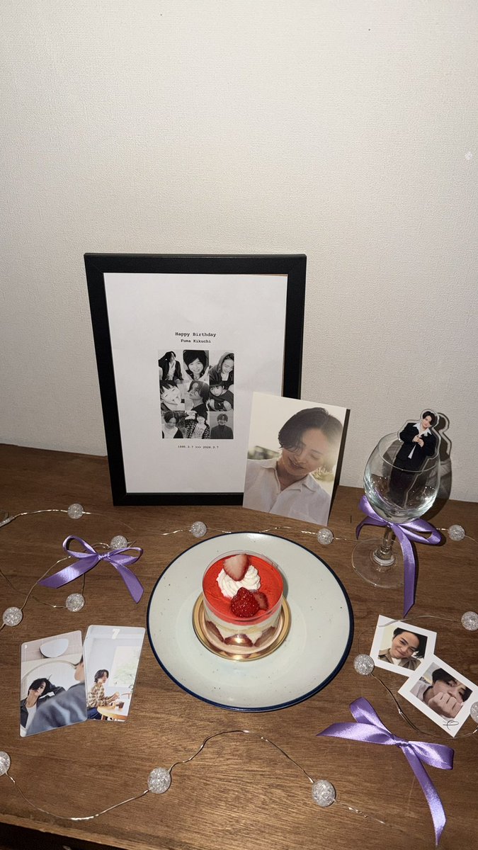 ay_fu88's tweet photo. Fuma Kikuchi Happy Birthday!!!!!!!
31歳のお誕生日おめでとう🎂💜
これからもずっと変わらず大好きだよ😚💜

#菊池風磨誕生祭2026 
#菊池風磨31thAnniversary https://t.co/3zTbzPQzJw