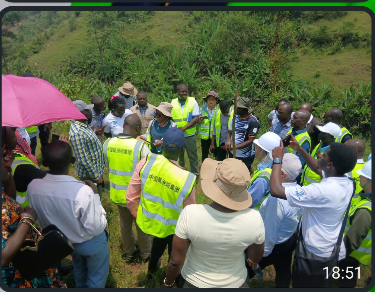 The stakeholder engagement consultant for the Irrigation for Climate Resilience Project in Matanda <a href="/altusconsult/">ALTUS CONSULT (U) LTD</a> attended the offical handover of the dam construction site in Kanungu by <a href="/min_waterUg/">MINISTRY OF WATER AND ENVIRONMENT 🇺🇬</a>  to the contractors.
#StakeholderEngagement
#ICRPUpdates