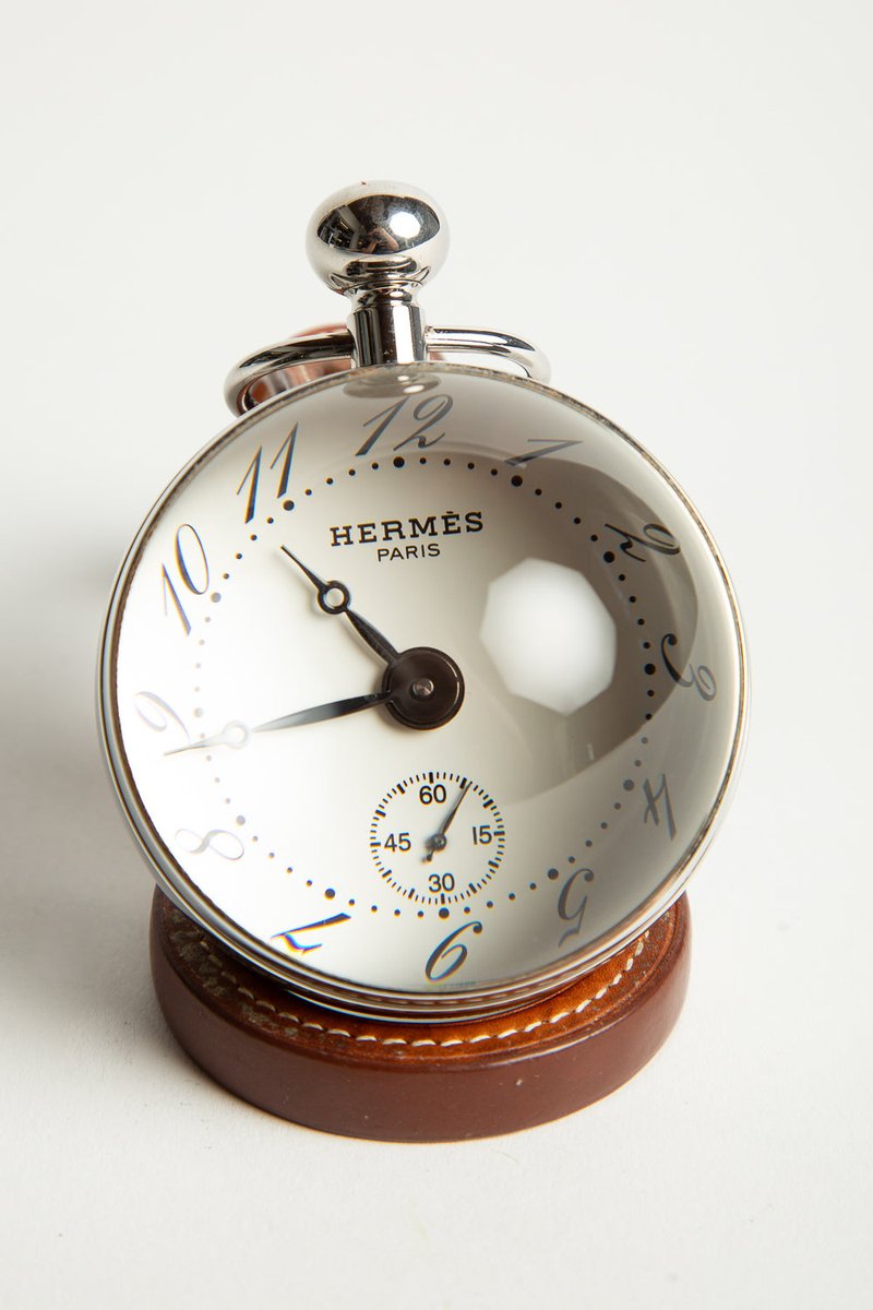 4AAAAart's tweet photo. The Ball Desk Clock by Hermès

Frrom the Maxfield Private Collection* https://t.co/PxLlxxHVnu