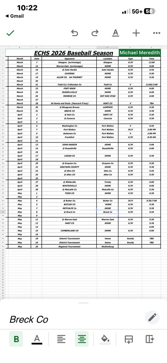 Edmonson County Baseball tweet media