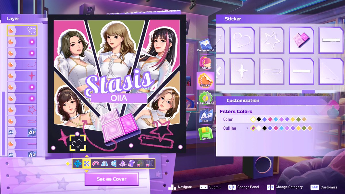 K-pop Idol Stories - DEMO OUT NOW @Wisageni Studio tweet media