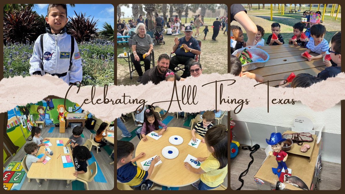 EducatorReflect's tweet photo. From a family picnic to a Texas size parade, the ECDC celebrated all things Texas during Texas Public Schools Week! 
#EarlyChildhoodEducation https://t.co/M2hw2KfZz5
