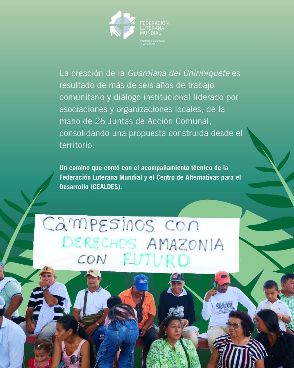 Federación Luterana Mundial Colombia y Venezuela tweet media