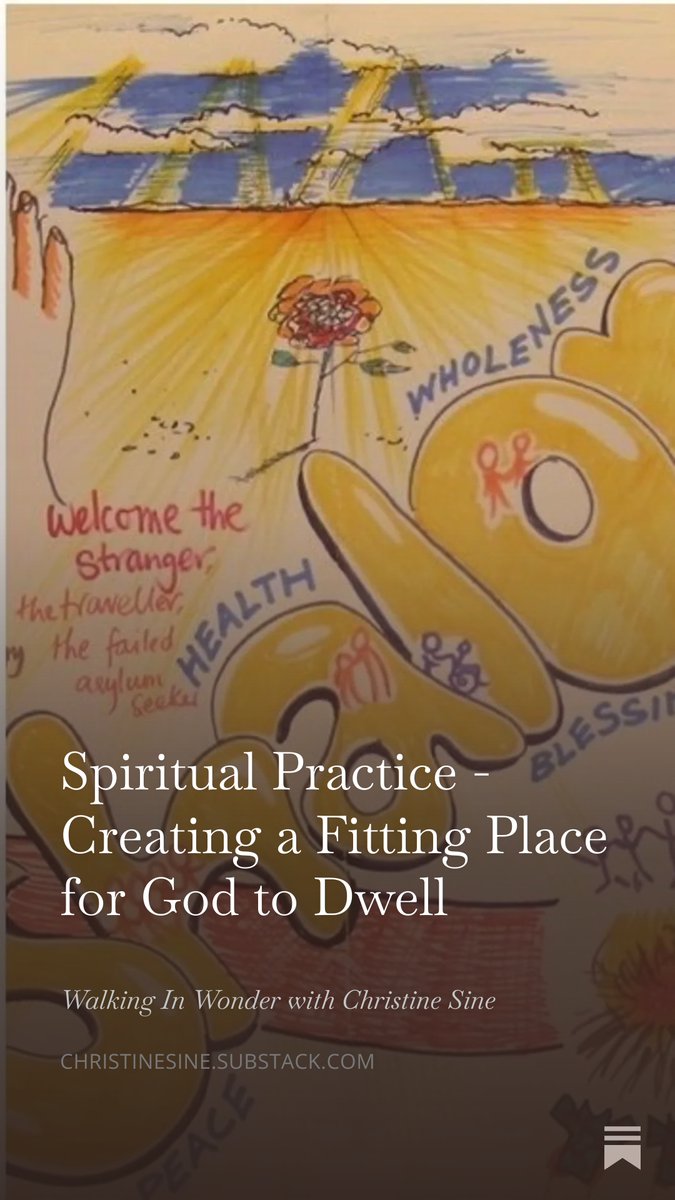 ChristineSine's tweet photo. https://t.co/hgpwS4Gf3K 
In today's post I am reminding myself and all of us of God's desire for wholeness. https://t.co/hFZJvzK0St