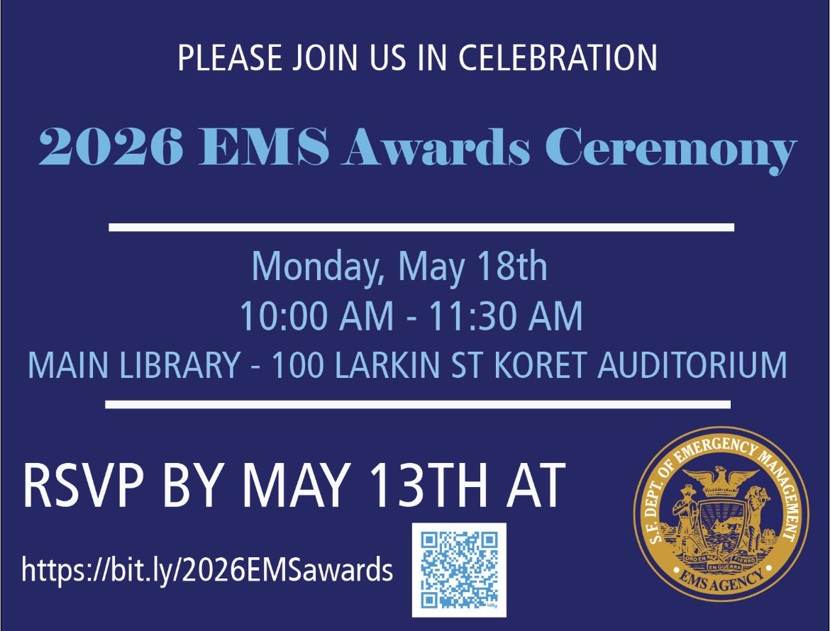 San Francisco Emergency Medical Services Agency tweet media