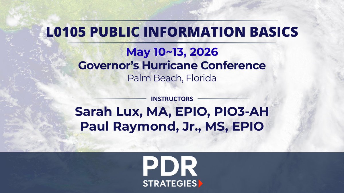 PDR Strategies tweet media