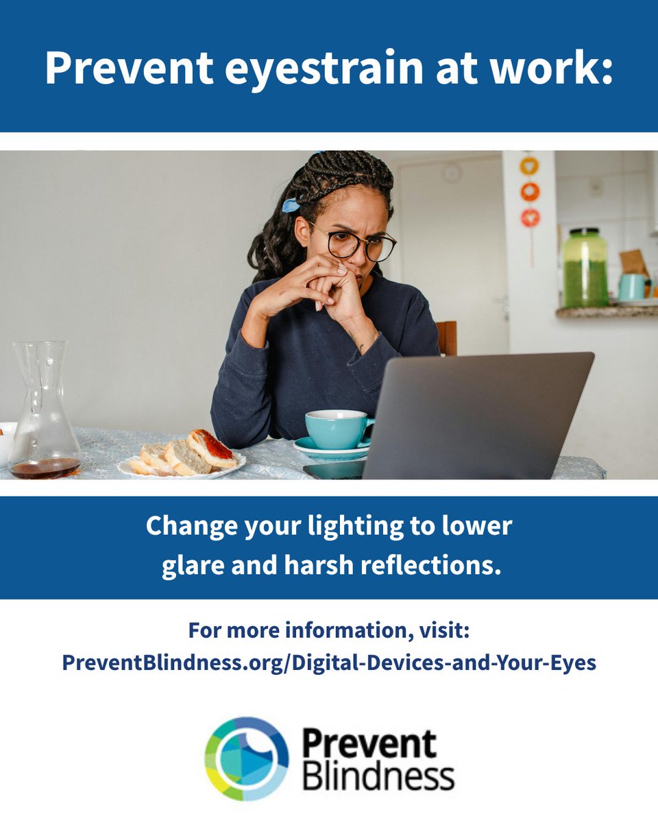Prevent Blindness tweet media