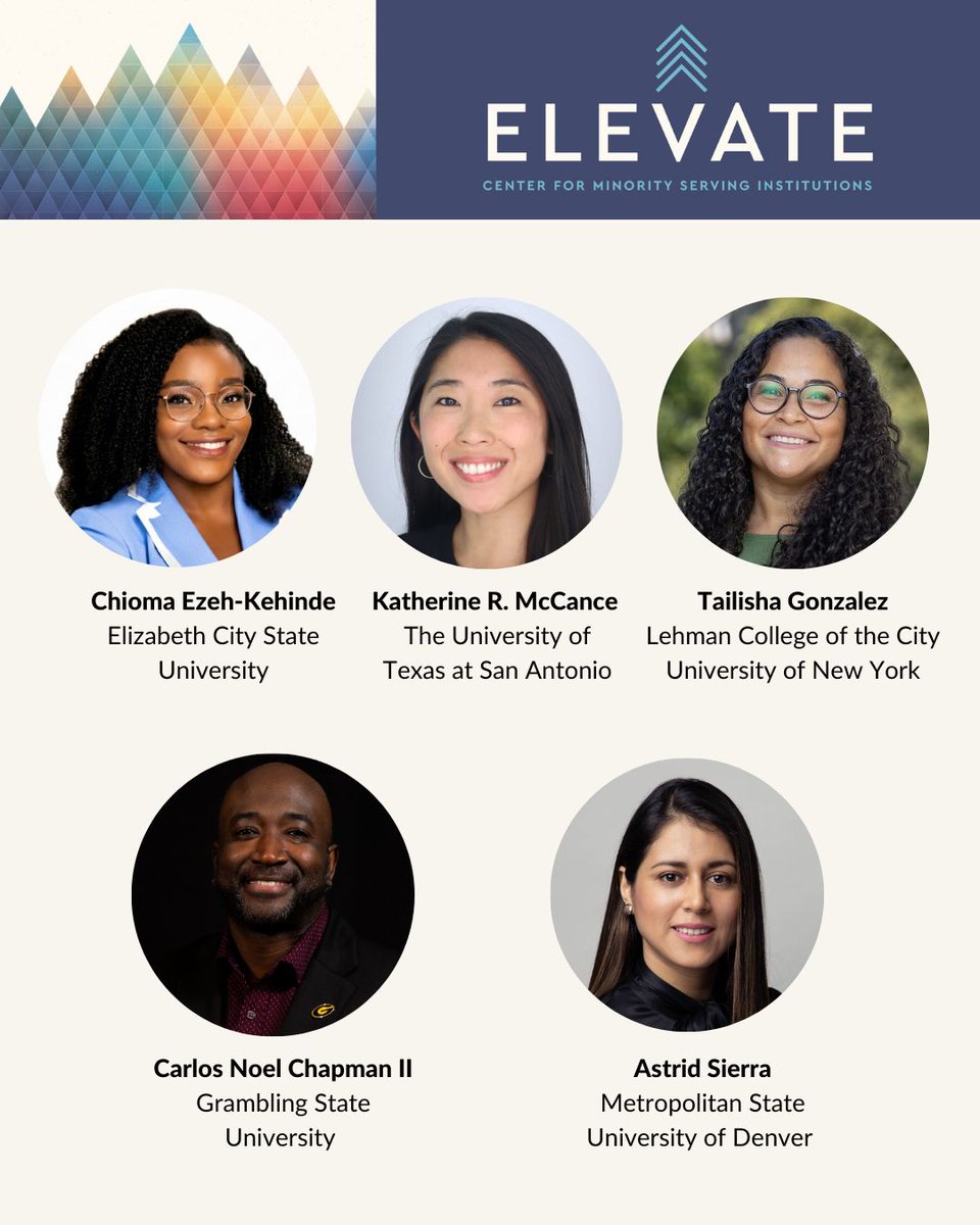 Center for MSIs tweet media