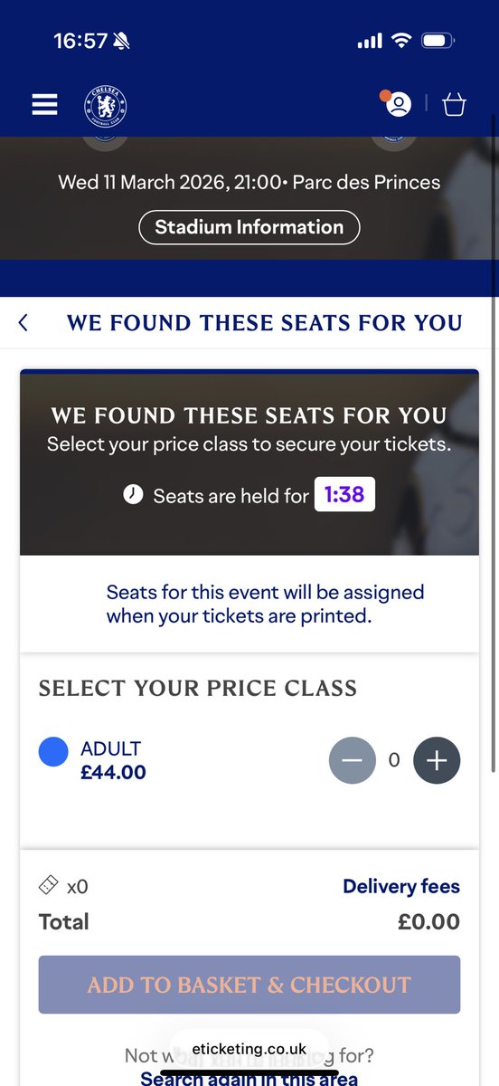 Chelsea Ticket Info🎟️ tweet media