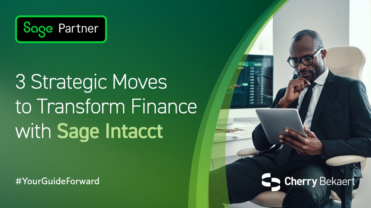 CherryBekaert's tweet image. Volatile markets demand control. If your finance stack slows down decisions, it’s time to upgrade. Discover 3 core moves with Sage Intacct to boost visibility, compliance and forecasting — plus a 90–180 day tailored blueprint. Read more: okt.to/wiESPy  

#SageIntacct
