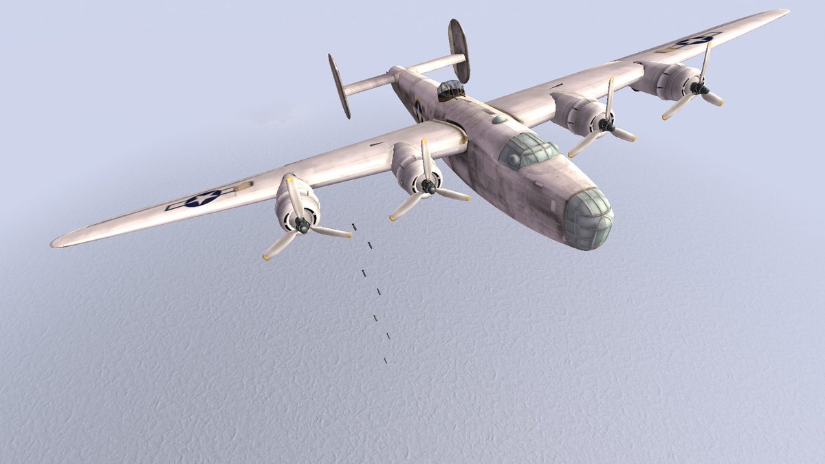 EuropeFhsw's tweet photo. B-24 Liberator was the most produced bomber of #WW2, introduced in 1941 and playing many different roles throughout the whole war in US and UK armies.
B-24 was another of the prize suggestions from the winner of our biggest 250-maps campaign few months ago! #FHSWEU https://t.co/IdV17v2kNf
