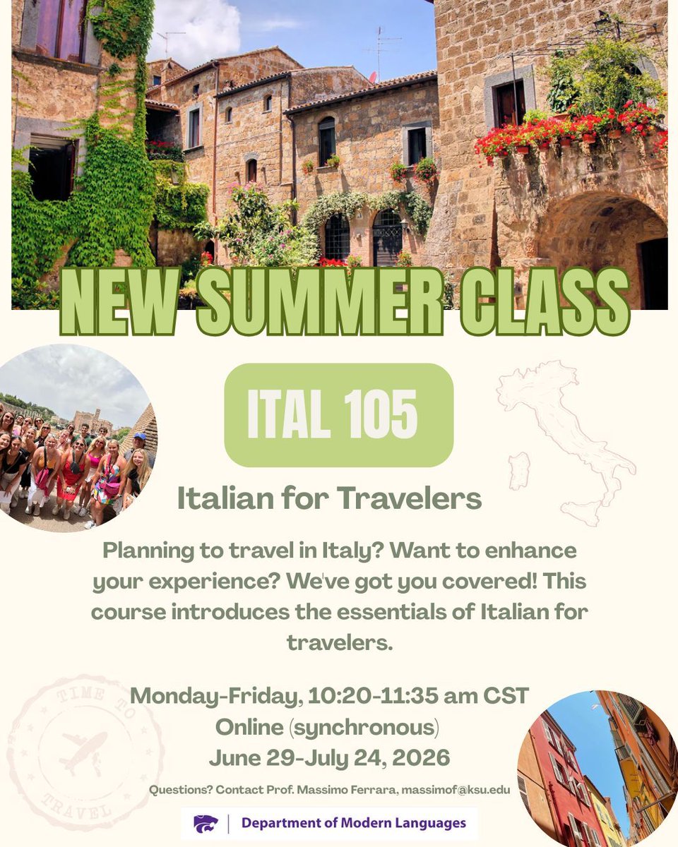 K-State Modern Languages tweet media