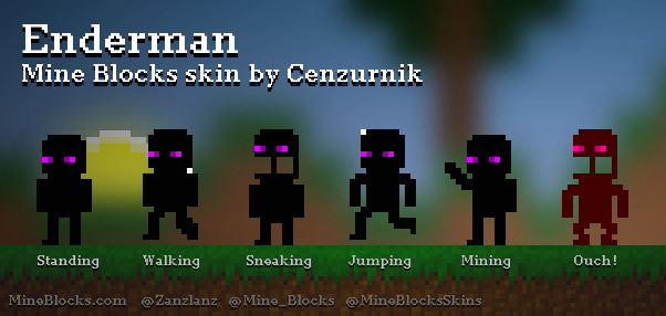 MineBlocksSkins's tweet photo. "Enderman" skin by Cenzurnik!
https://t.co/GiX94Ig9c5 https://t.co/mnTPsSM8dv