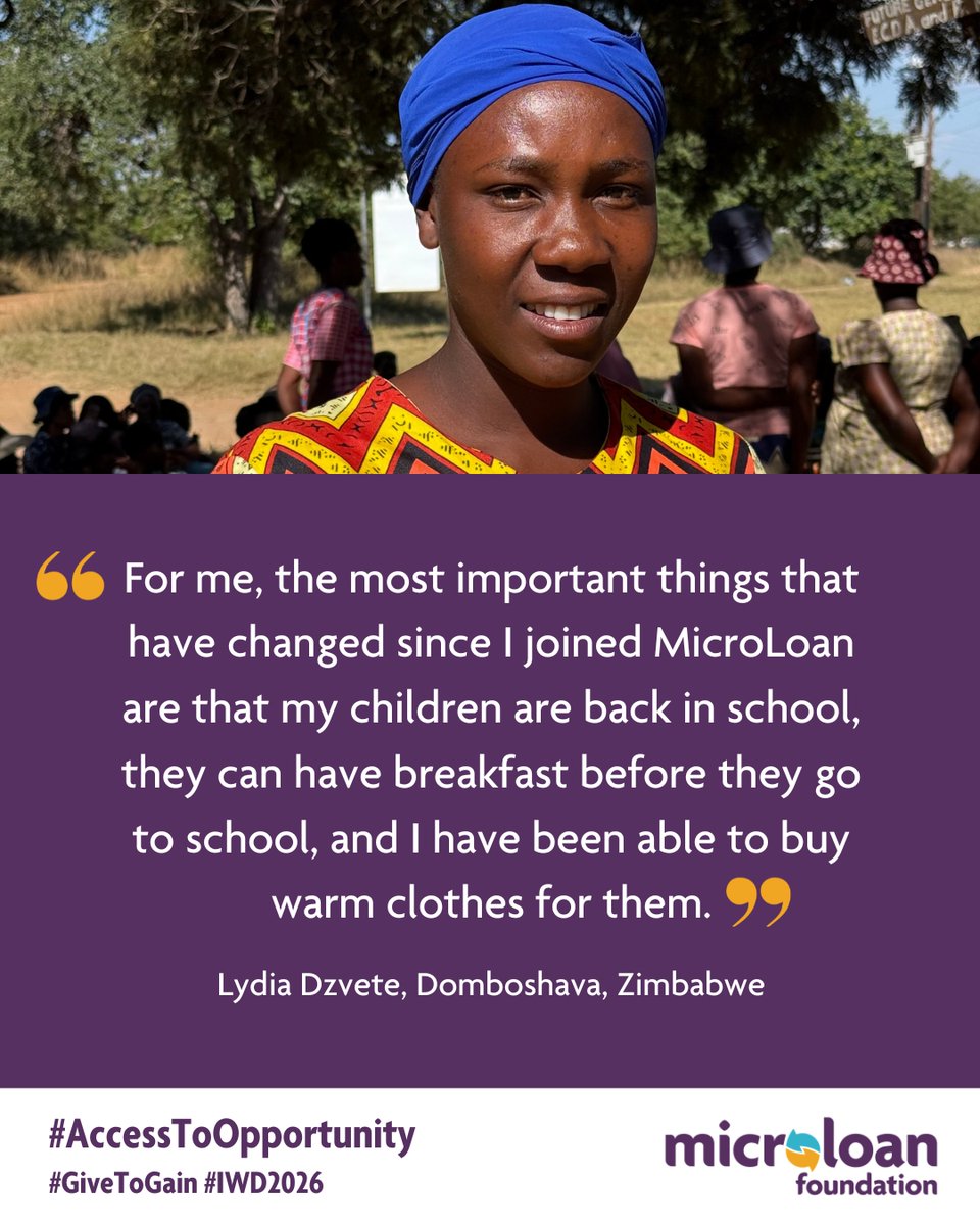 MicroLoan Foundation tweet media
