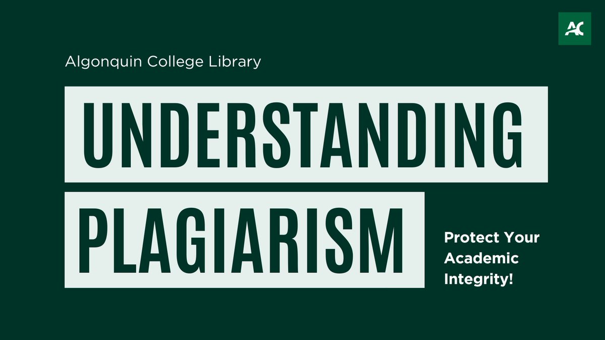 Algonquin College Library tweet media