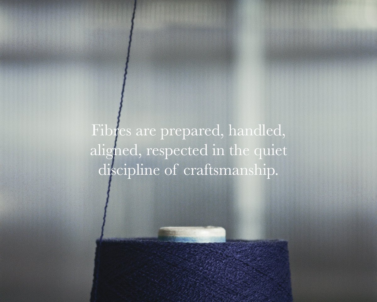 paulandshark's tweet image. The quiet discipline of #craftsmanship finds expression in artisanal expertise and yarn research. Only the finest fibres are carefully selected and crafted into exclusive blends, conceived to enhance elegance and define uncompromising quality and performance.