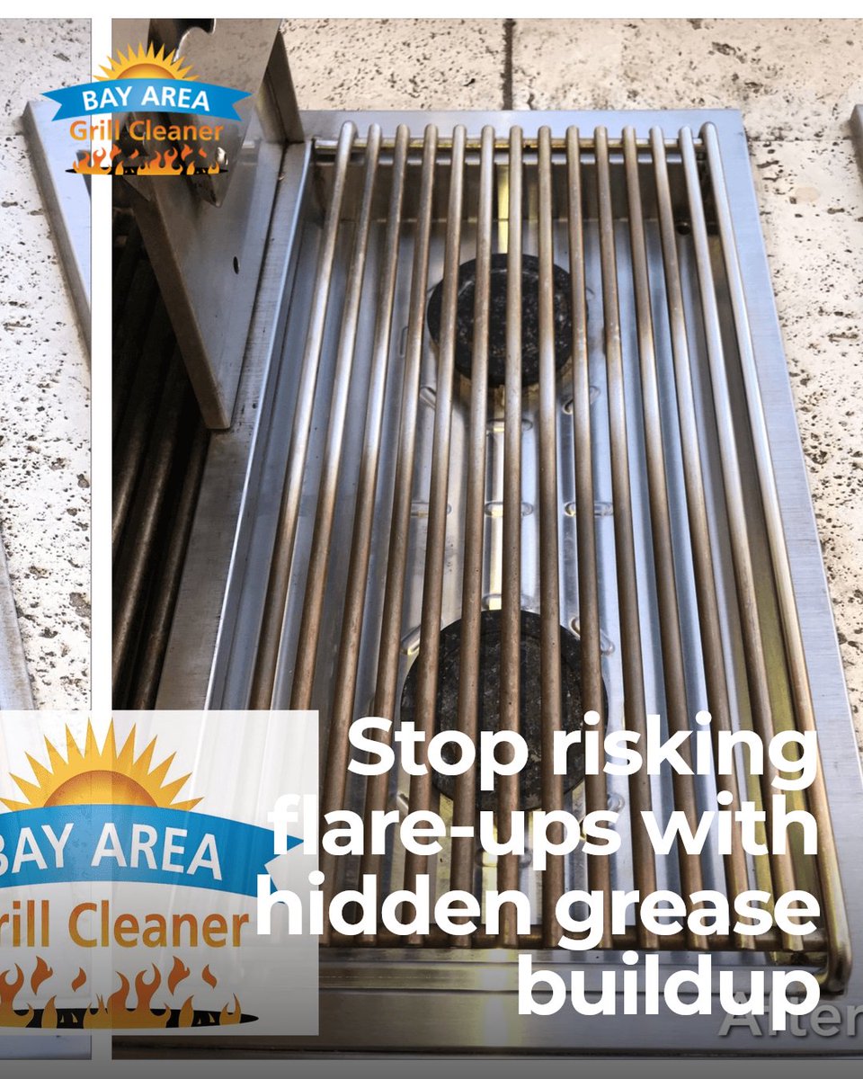 A dirty grill is a fire hazard. Professional cleaning removes grease buildup that causes flare-ups. Book your deep clean today. #leavethedirtyworktous #familyowned #familyoperated #GrillGoals

Contact Us bayareagrillcleaner.com #leavethedirtyworktous #familyowned