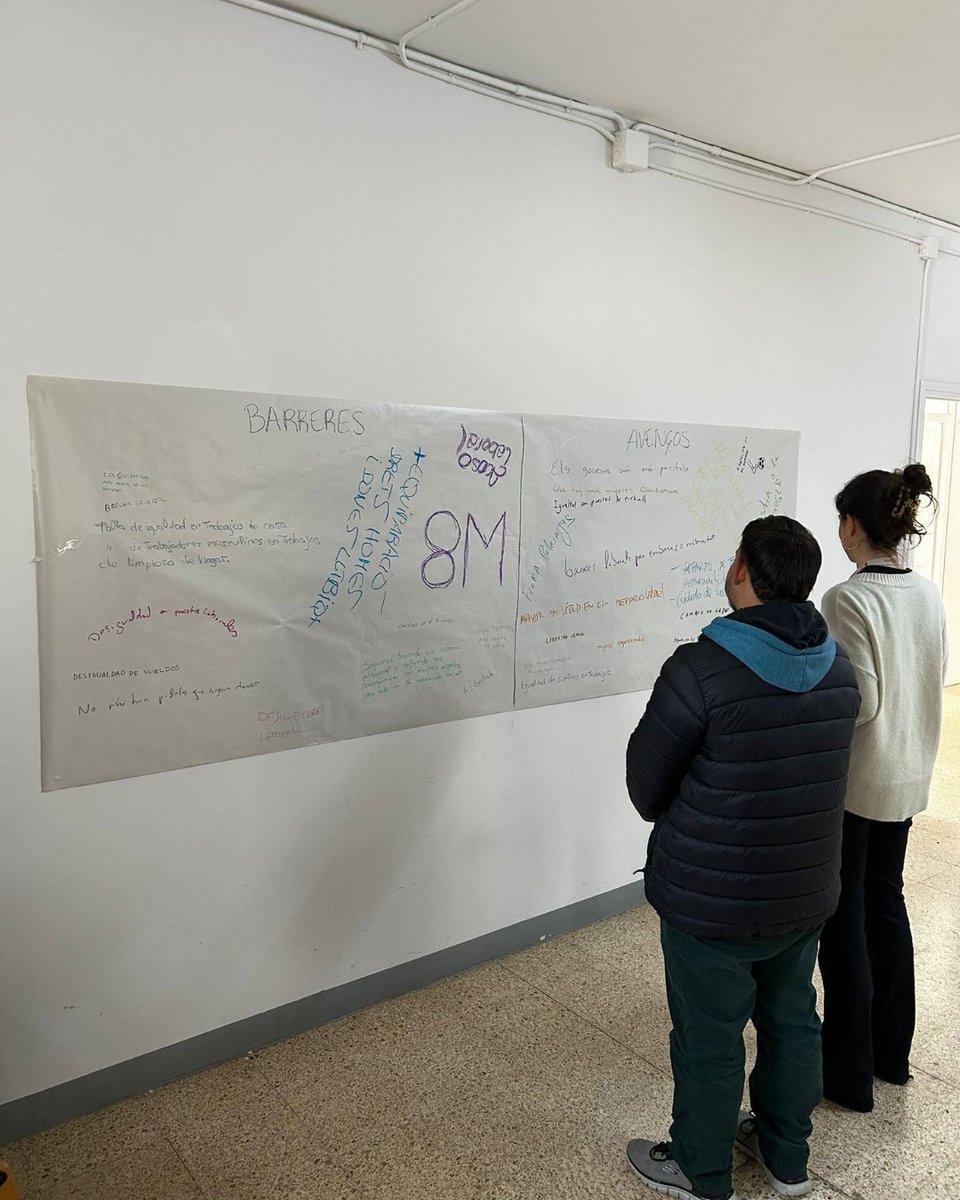 projectehomeCAT's tweet photo. 🟣💭Aquest #8M a Projecte Home reflexionem sobre els rols de les dones en els darrers 30 anys, els mateixos que celebra l’entitat.

Malgrat els avenços, les dones encara s'enfronten a moltes barreres. Treballem per una societat més igualitària💜

#Igualtat #ProjecteHome https://t.co/u4cZXP6rVL