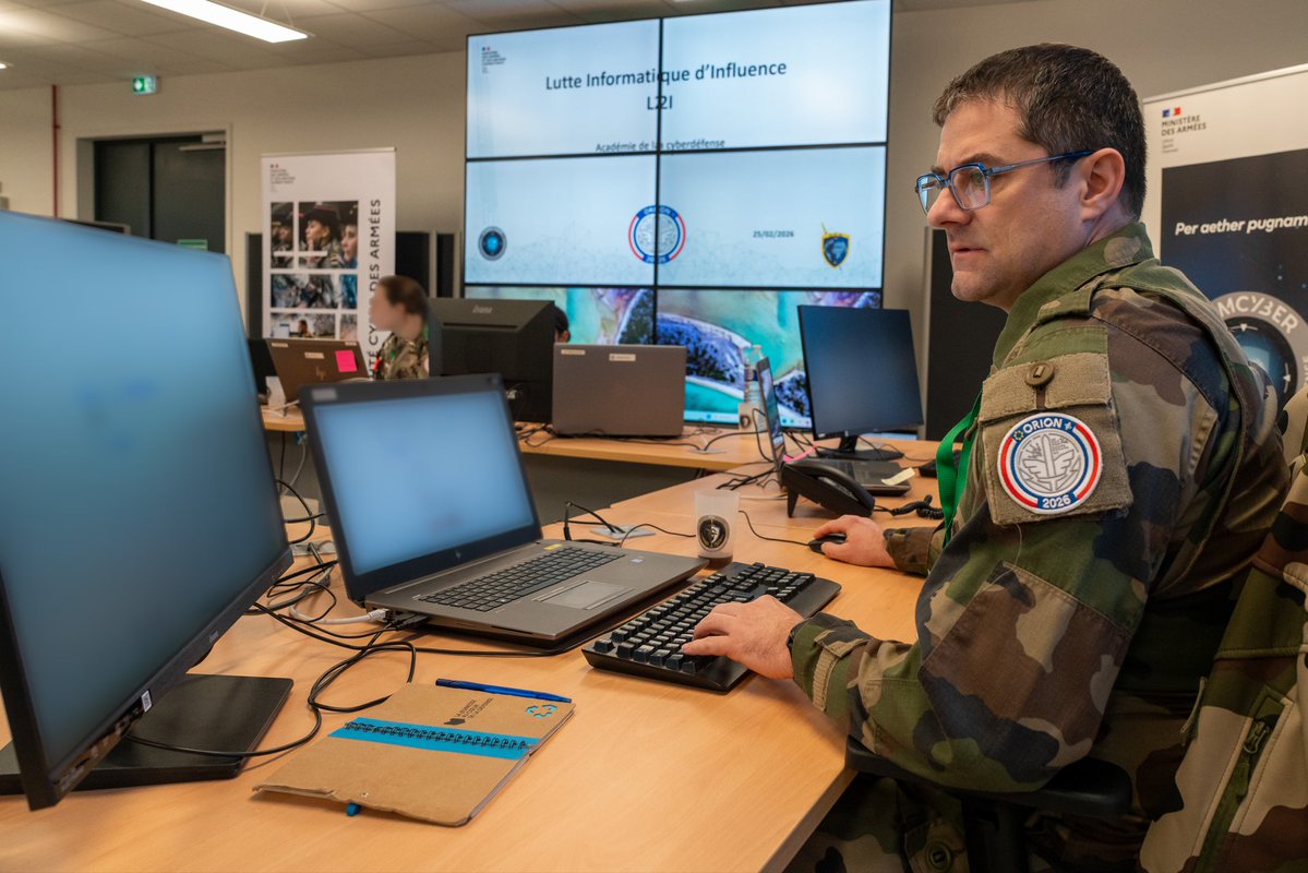 Commandement de la cyberdéfense tweet media