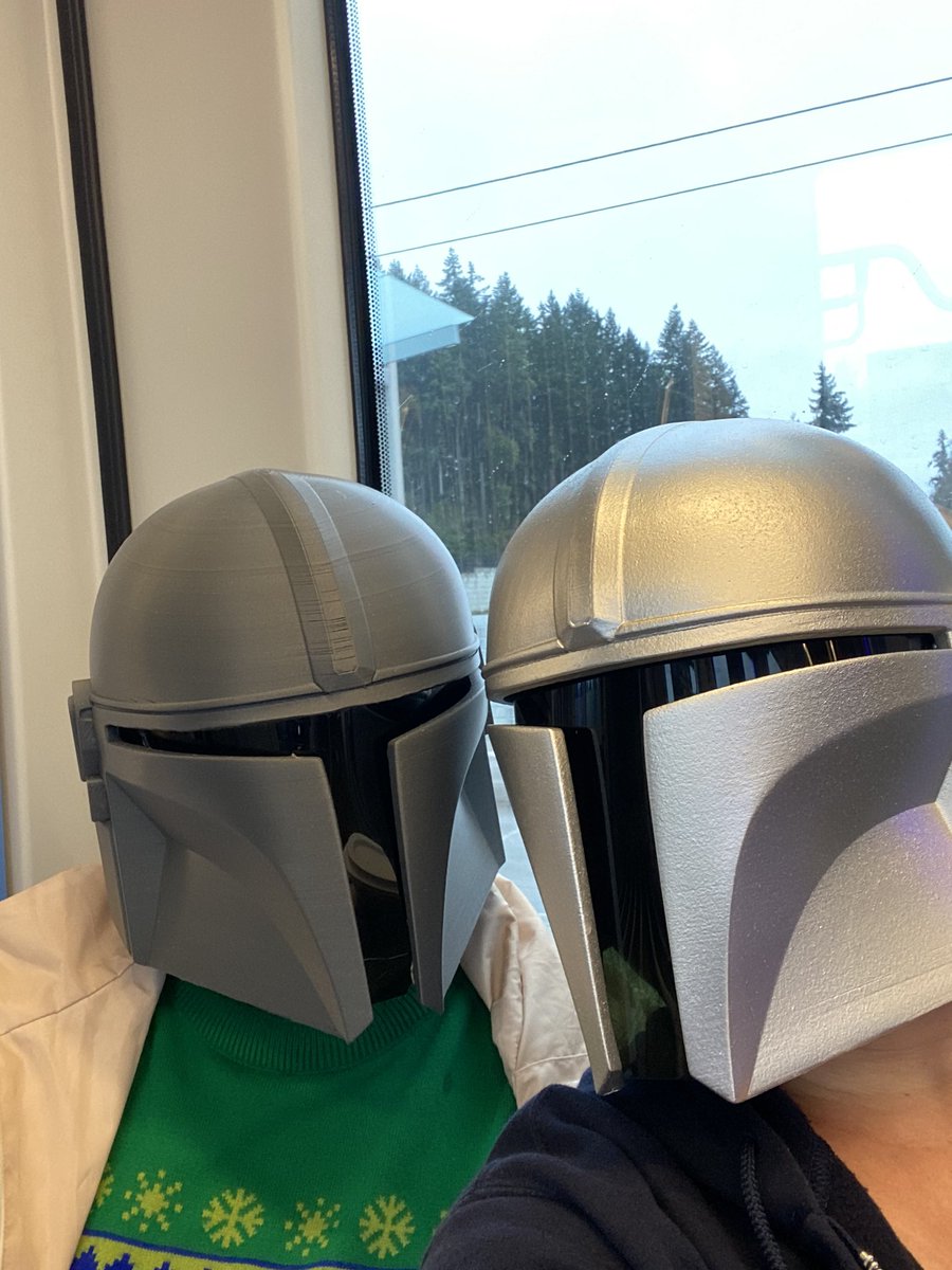 Just your average morning, making breakfast and riding the light rail. #thisistheway #ECCC2026