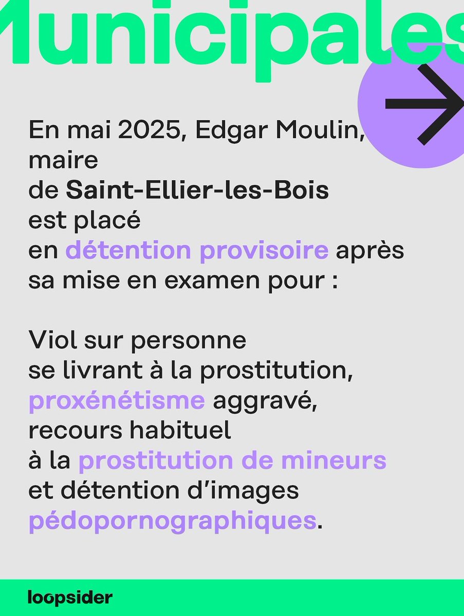 rannou_m's tweet image. #VIOLS #PEDOCRIMINALITE #MUNICIPALES  Mis en examen pour viol, détenteur d'images pédopornographique. sera réélu comme maire.