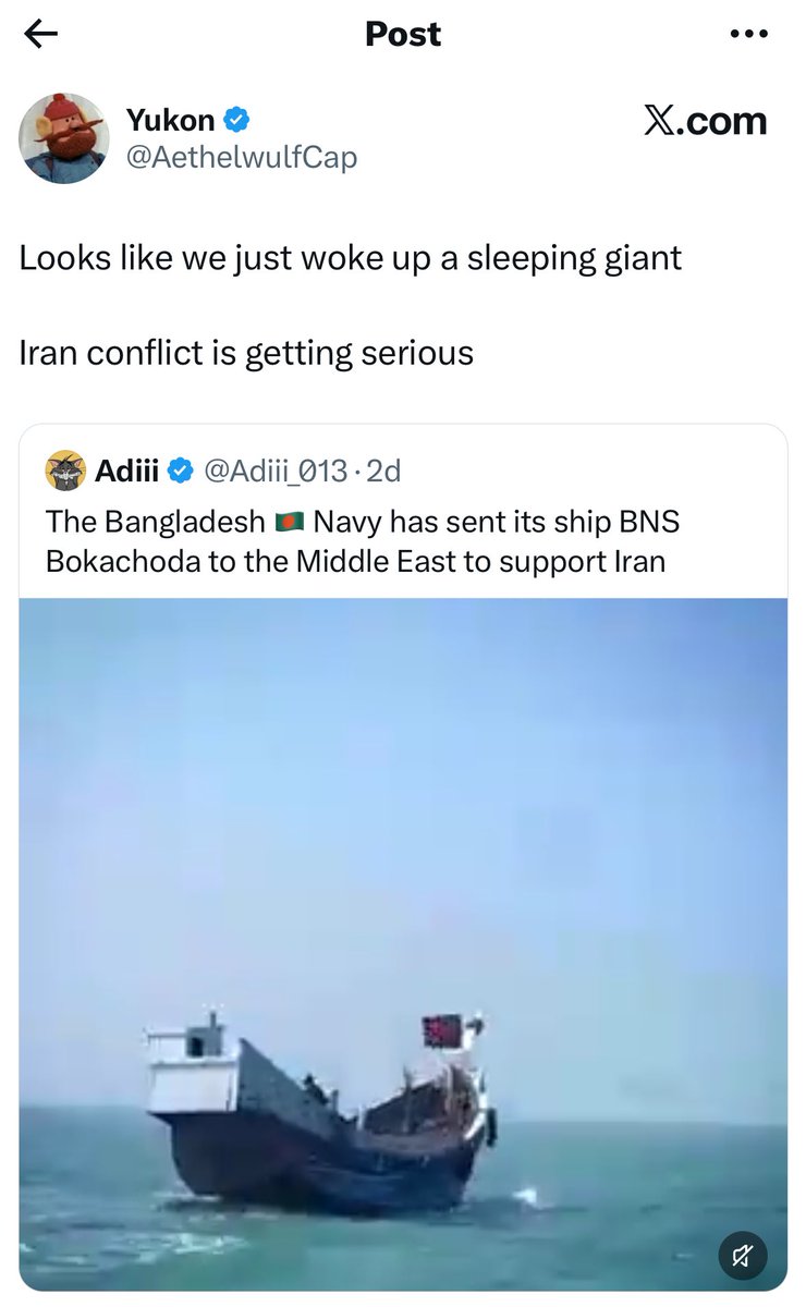 effucktivehumor's tweet photo. BNS Bokachoda going international.🔥

USA is trembling in fear. 💯 https://t.co/ZlQnsEGtmG