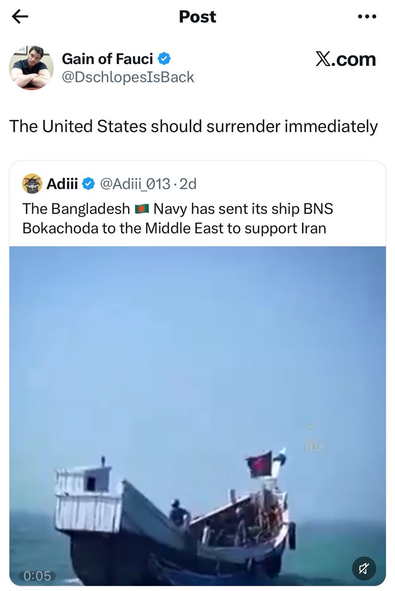 effucktivehumor's tweet photo. BNS Bokachoda going international.🔥

USA is trembling in fear. 💯 https://t.co/ZlQnsEGtmG
