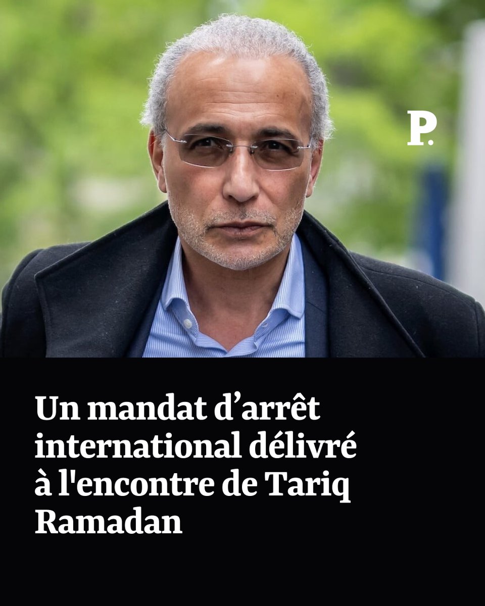 LePoint's tweet photo. 🔴 La cour criminelle de Paris a ordonné un mandat d’arrêt international contre Tariq Ramadan, absent à l’ouverture de son procès pour viols présumés.
➡️ https://t.co/t7T5d3PbKi https://t.co/Er3W2RlNRb