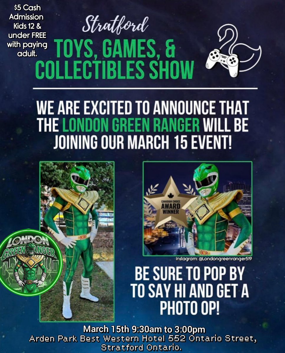 London Green Ranger ♛ tweet media