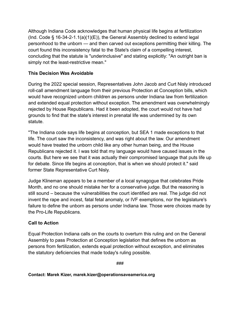 Equal Protection Indiana tweet media