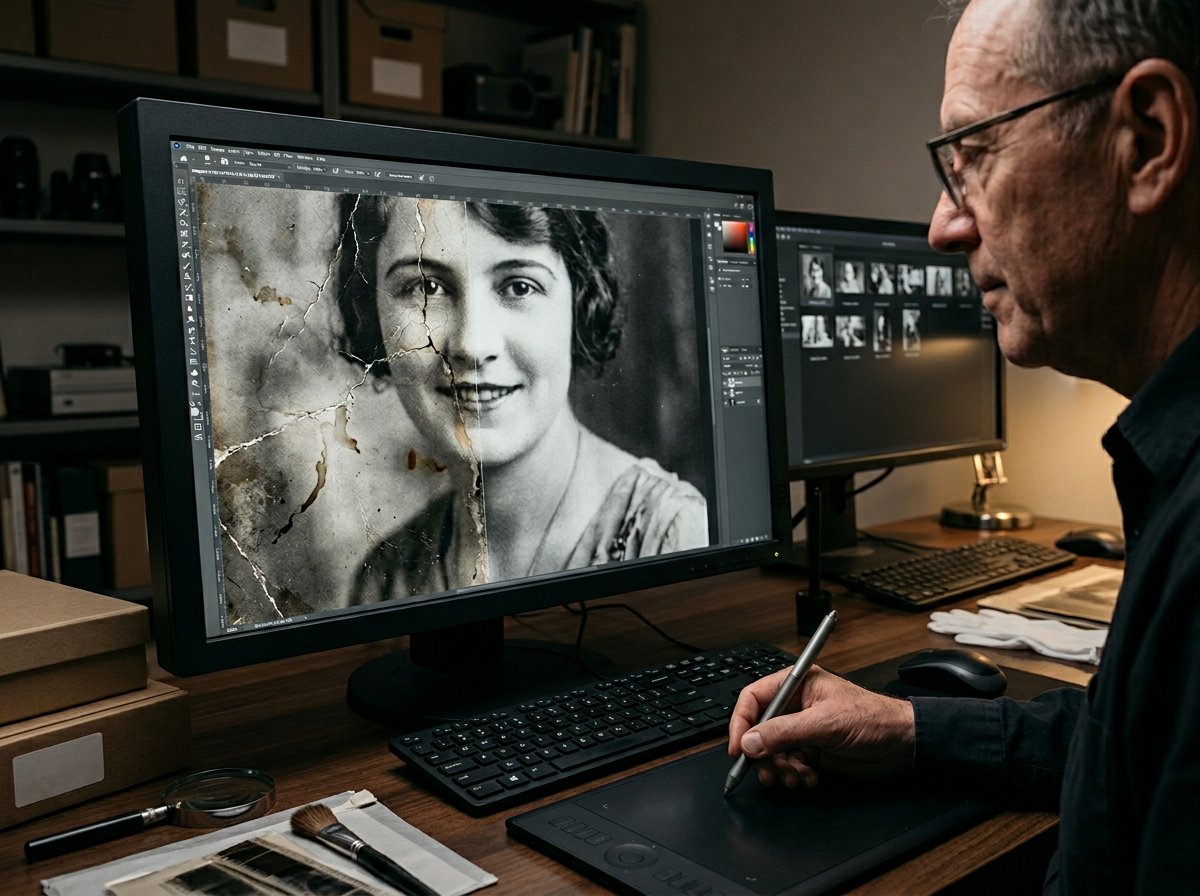 picworthcf's tweet photo. True photo restoration rebuilds missing pixels while preserving natural film grain and texture so repaired images retain authentic photographic character.

#photorestoration, #imageintegrity, #customframinghouston https://t.co/xe7JMntx7D