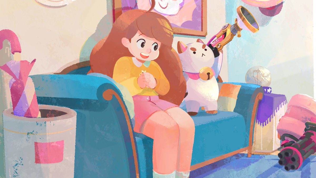 Bee and Puppycat with the Splatoon style
#splatoon #beeandpuppycat