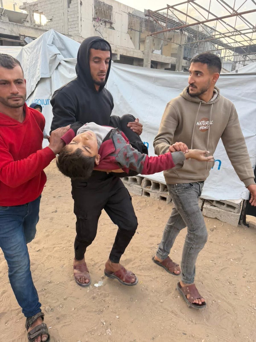 Israel’s terrorism continues in Gaza.

The Israeli terrorist forces have shot and killed a 13-year-old child in Beit Lahia.
His names was Ismail Akel.