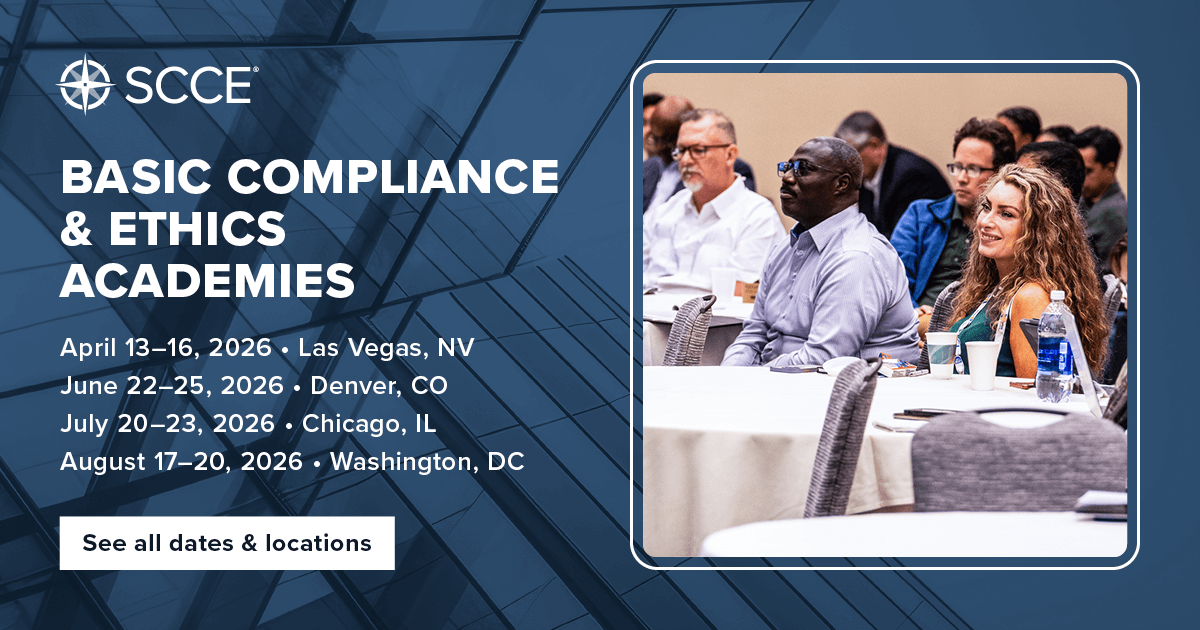 Society of Corporate Compliance and Ethics (SCCE)® tweet media