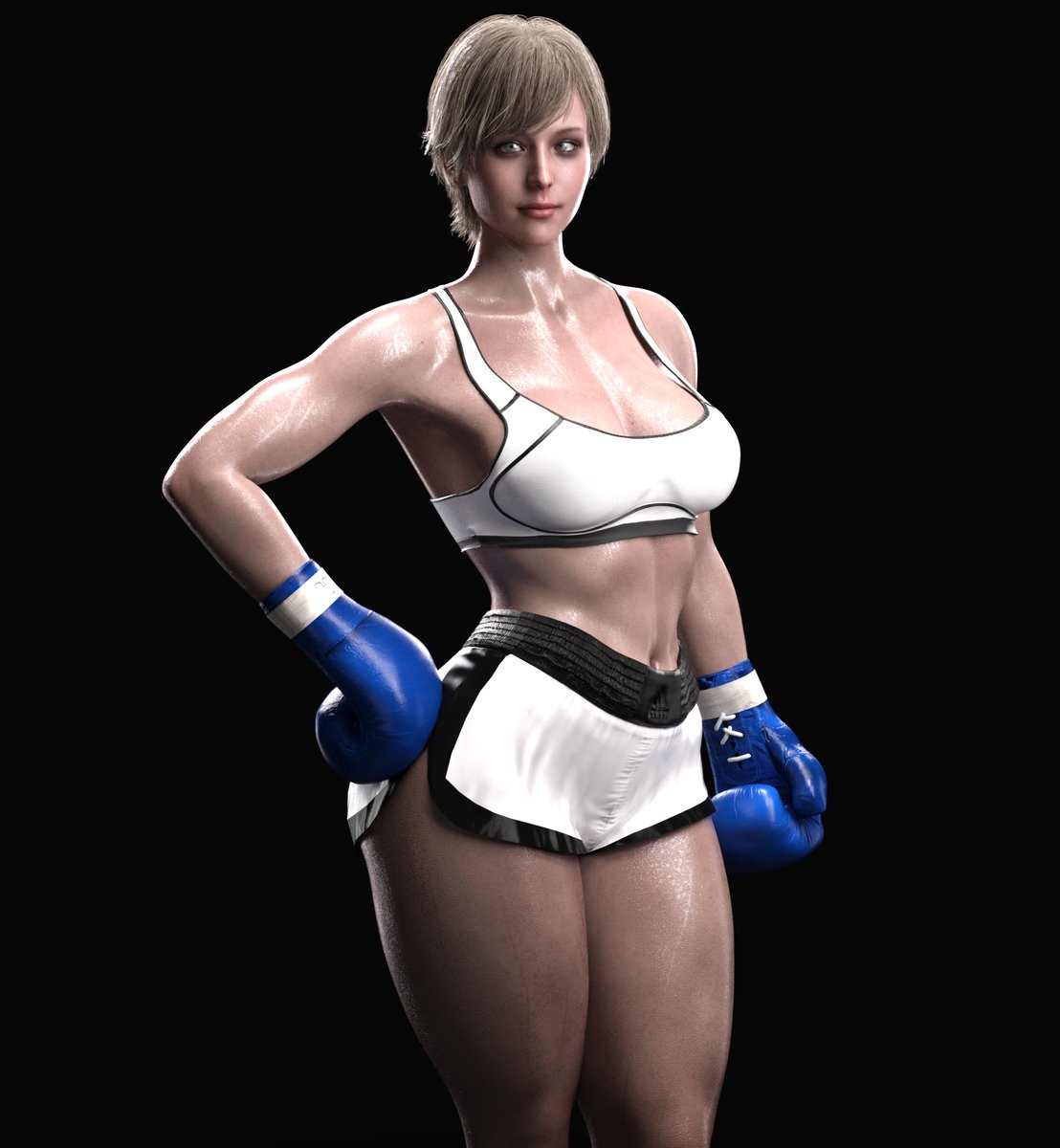 InvadermuriloX's tweet photo. Sherry playable and with skins?! 😱

Sherry Birkin | Resident Evil 🥊

#ResidentEvilRequiem #ResidentEvil9 #capcom #boxing #femaleboxing #fanart https://t.co/Mpv6d2KLnU