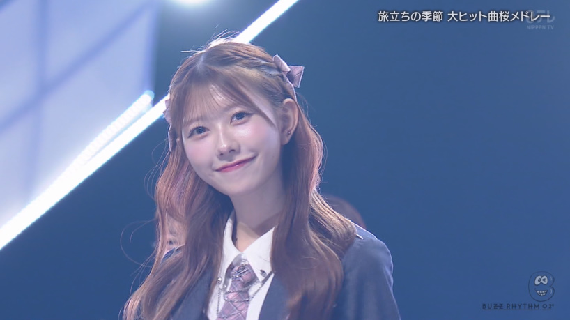 桜なのかww ♪365日の紙飛行機 #AKB48_名残り桜