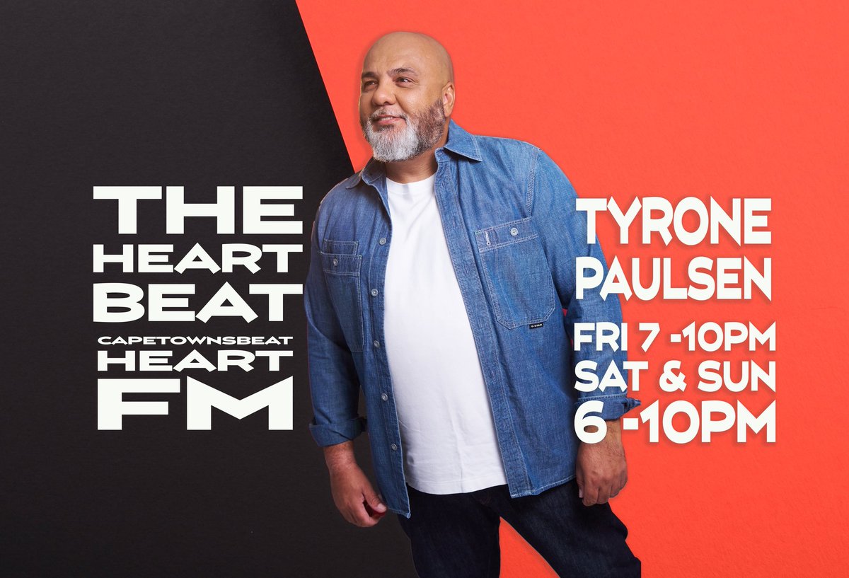 #itsFRIDAYbaby guess who’s back with #3hrsOfOlSkool on #capetownsbeat <a href="/Heart1049FM/">Heart FM</a> Time to turn off the Working Weeks NEWS and turn up the #LEKKANess with #THBOlSkoolFridays #hierGATons