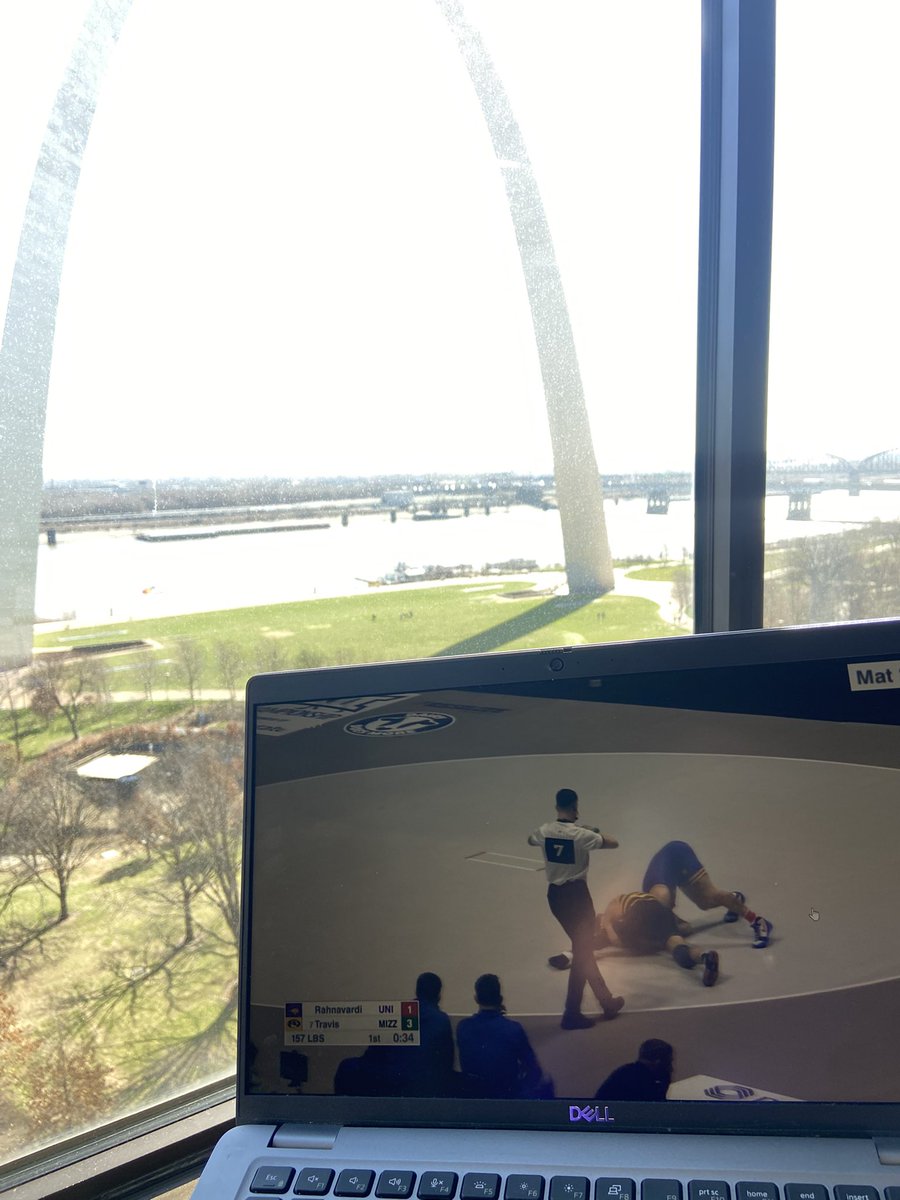 Tuned in on ESPN+ to cheer on <a href="/UNI_wrestling/">UNI Wrestling</a> in Session 1!  The coverage is great with individual Mat and 4 Mat streams. 

Let’s Go #PantherTrain!

🚂