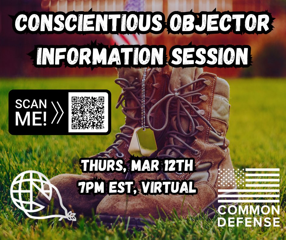 Center on Conscience & War tweet media