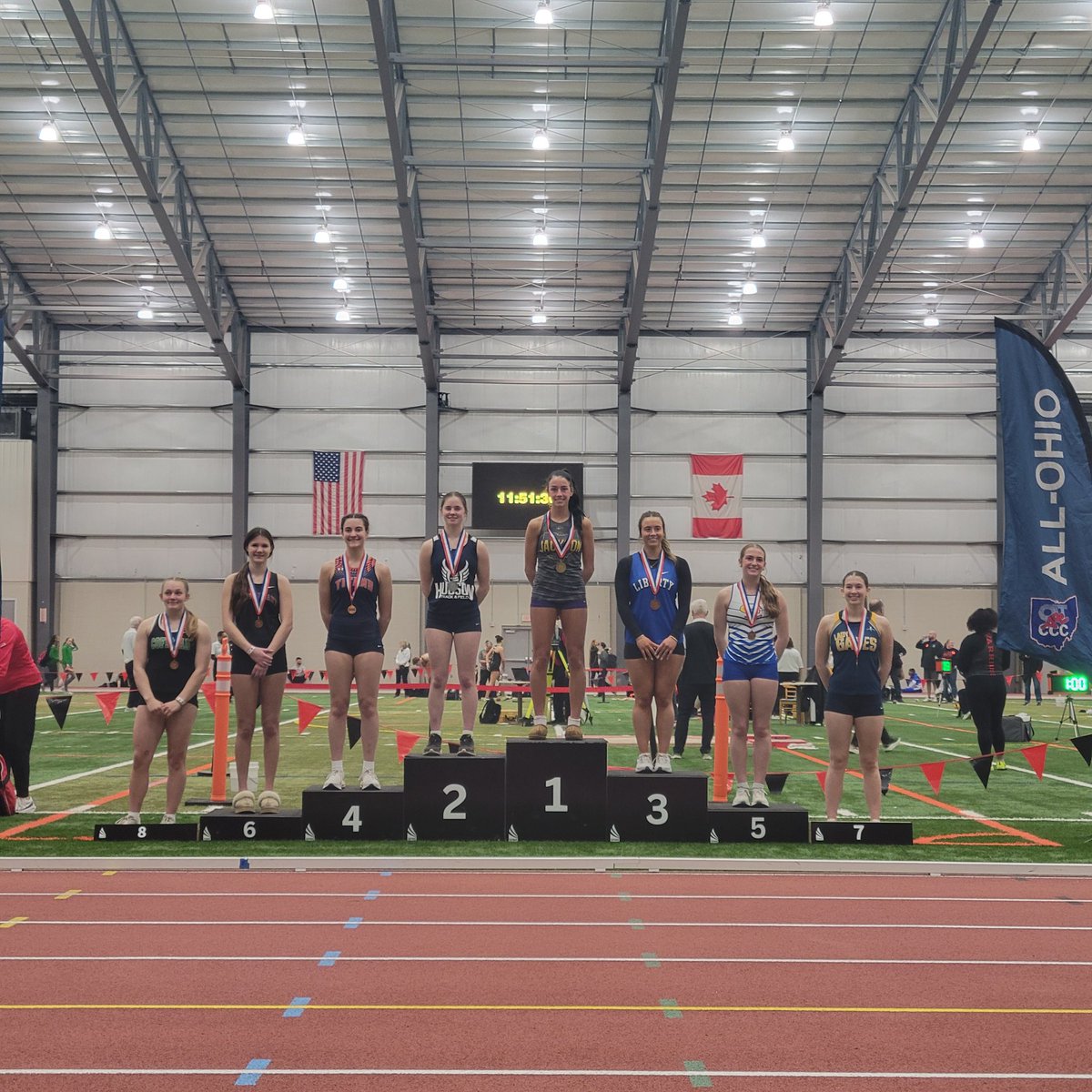 Hudson Girls Track and Field tweet media