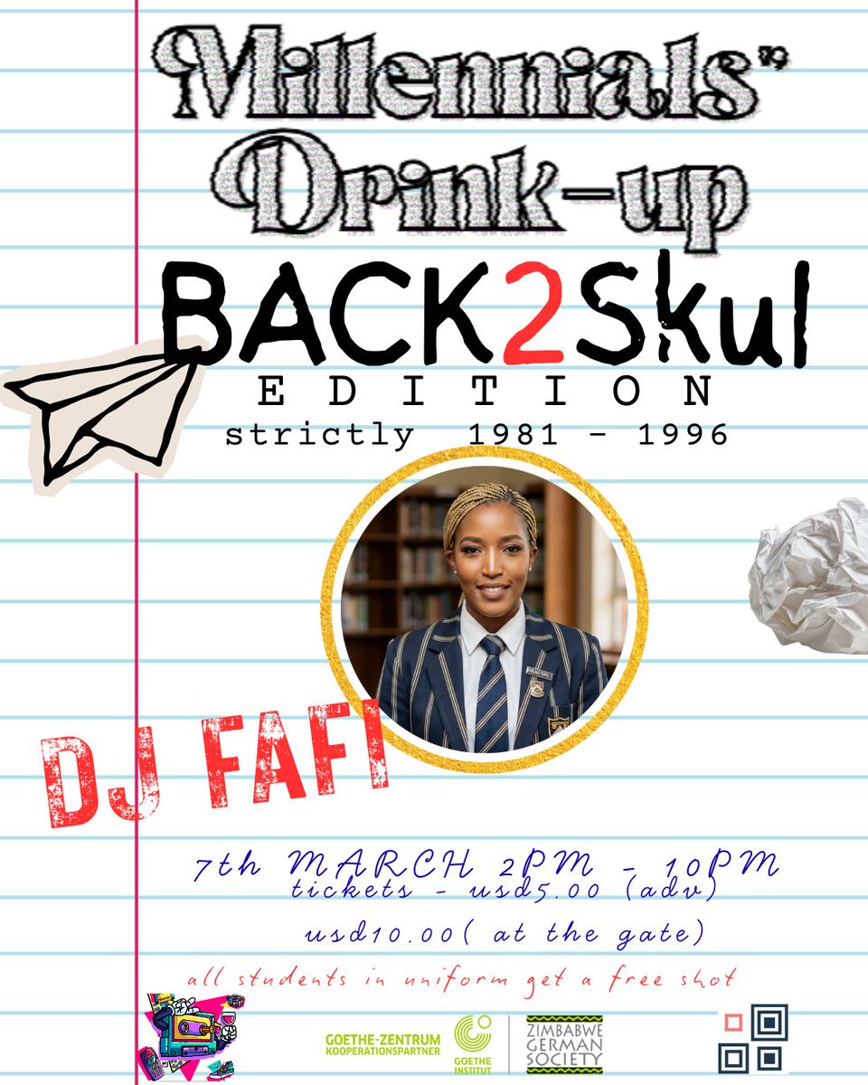 MillenialsDrink's tweet photo. WE'RE ON TOMORROW!

THE BACK 2 SKUL EDITION https://t.co/grjerMMBkA