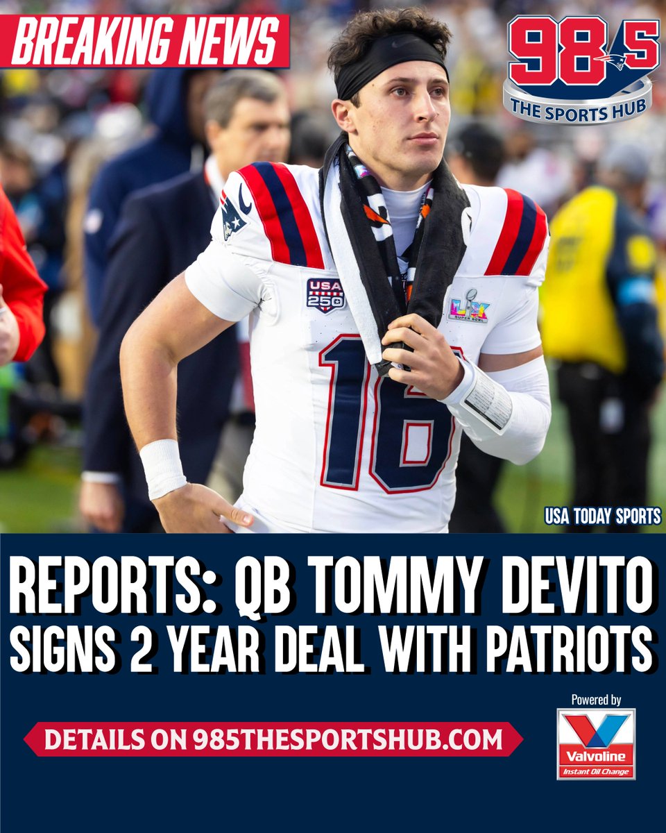 98.5 The Sports Hub tweet media